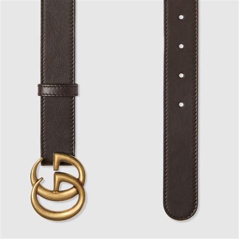 cintura gucci pelle gg fibbia argento|Cinture Gucci da uomo .